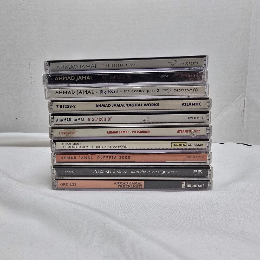 Ahmad Jamal 11 Jazz CD Lot Live in Paris The Essence Pittsburgh Freeflight